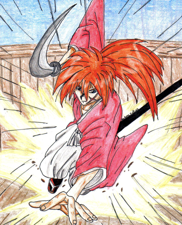 Kenshin Attacks! by Makenshi