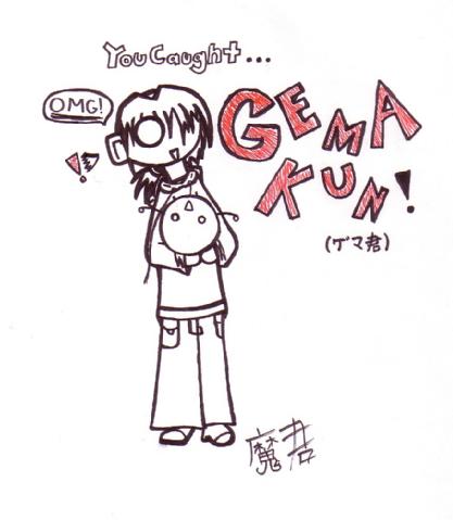 I caught Gema Kun. Woot. by Makun