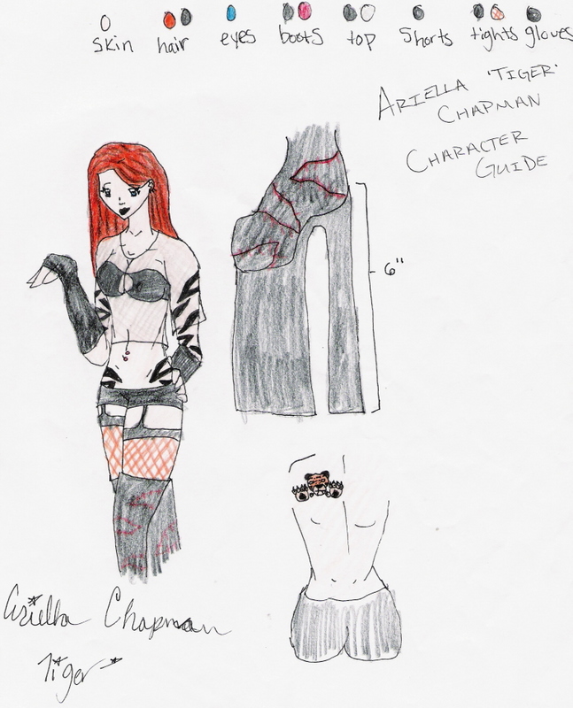 Ariella Chapman - Charactor Sheet by MalachaiRoxMySox