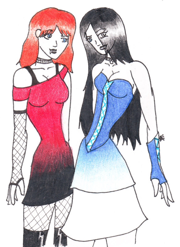 Scarlet and Onyx by MalachaiRoxMySox