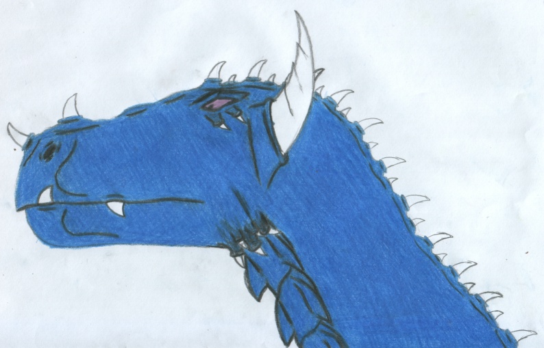 Blue Dragon by Malevolent_Templar
