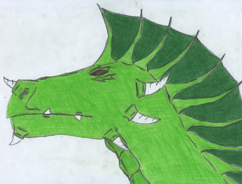 Green Dragon by Malevolent_Templar
