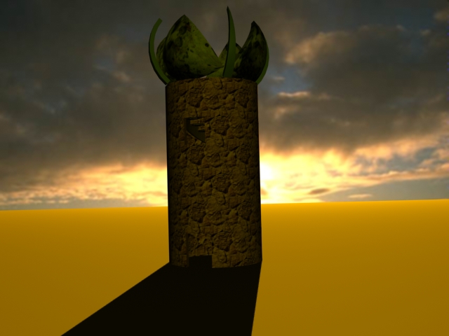 Sunset Tower by Malevolent_Templar