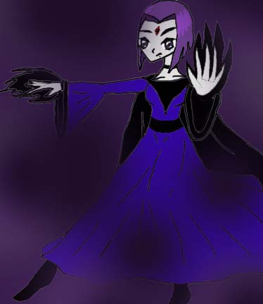 Raven in weird Dress by Mali