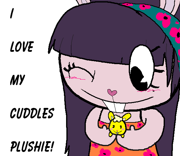 I Love My Plushie by MaliaCocoGirl