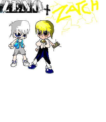 Zatch and Zeno for nicktoonhero by MamodoMBP