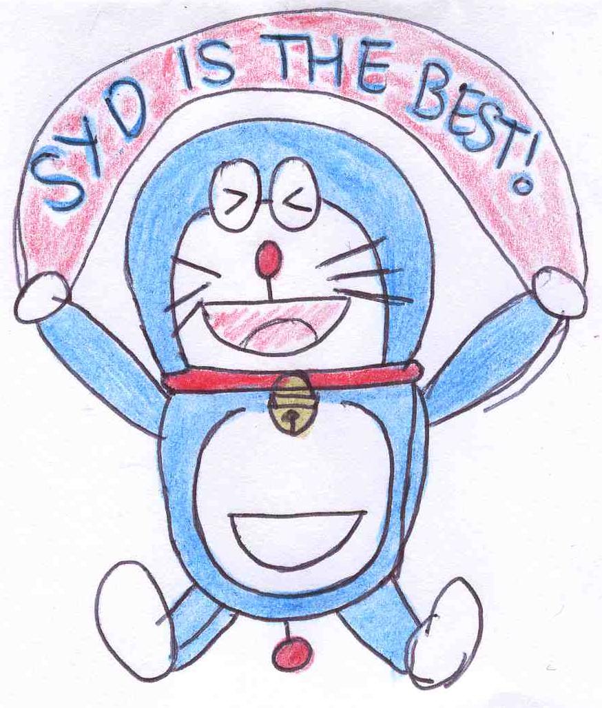 Doraemon drawing for Syd by Mandarin123