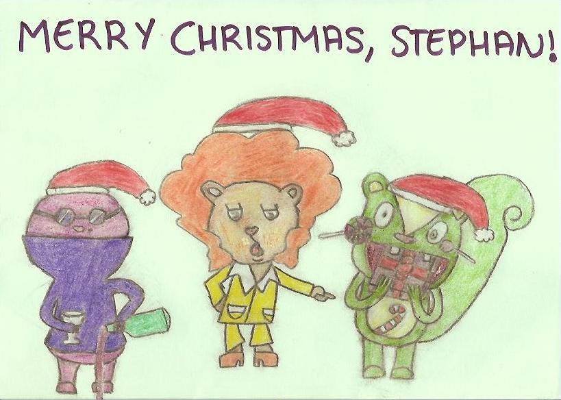 Christmas card for Stephan by Mandarin123