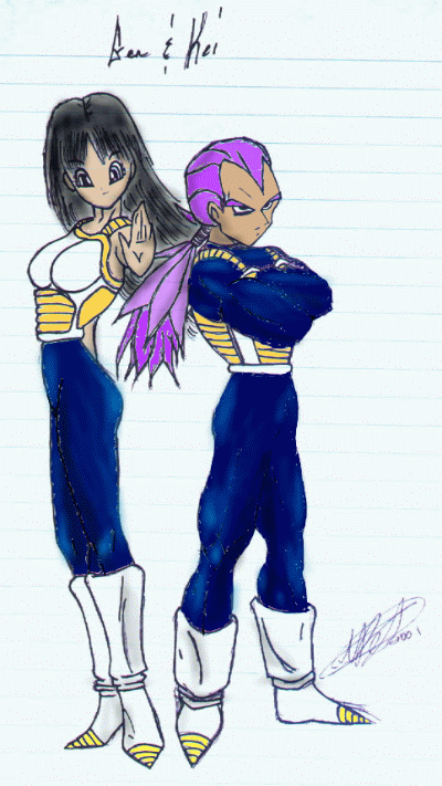 Kei and Gen The Colored Version! by Manders