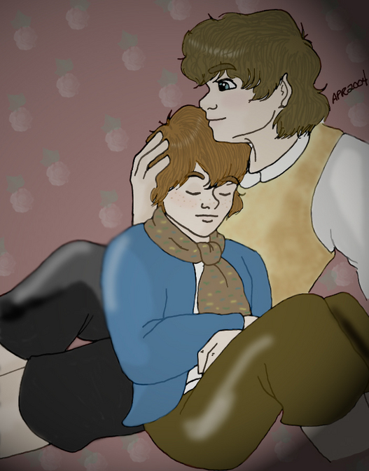 M/P Snuggles -  Colored by MandiBrandybuck