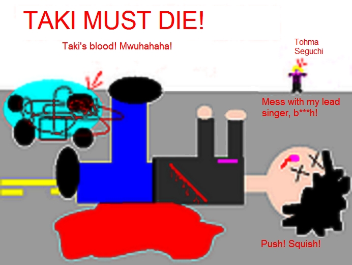 Taki Must Die! (Push! Squish!) by Mandi_Cottontail