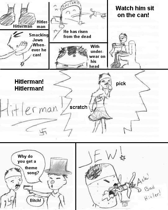 Hitlerman Strip by Mandi_Cottontail