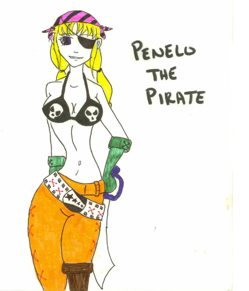 Penelo the Pirate by Mandi_Cottontail