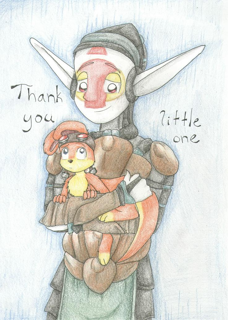 "Thank you, little one." by MandyPandaa