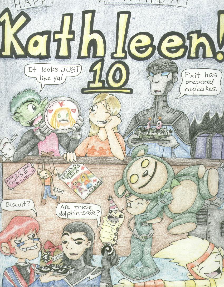 Teen Titan Birthday Partee. :3 by MandyPandaa