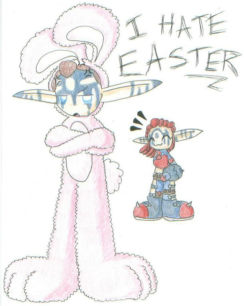 Happy Easter! Er... by MandyPandaa