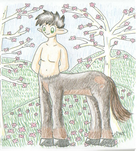 Centaur enjoying Spring by MandyPandaa
