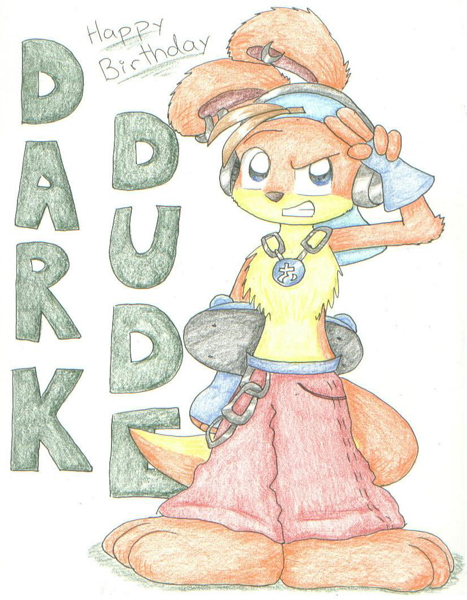 Happy Birthday DarkDude! :3 by MandyPandaa