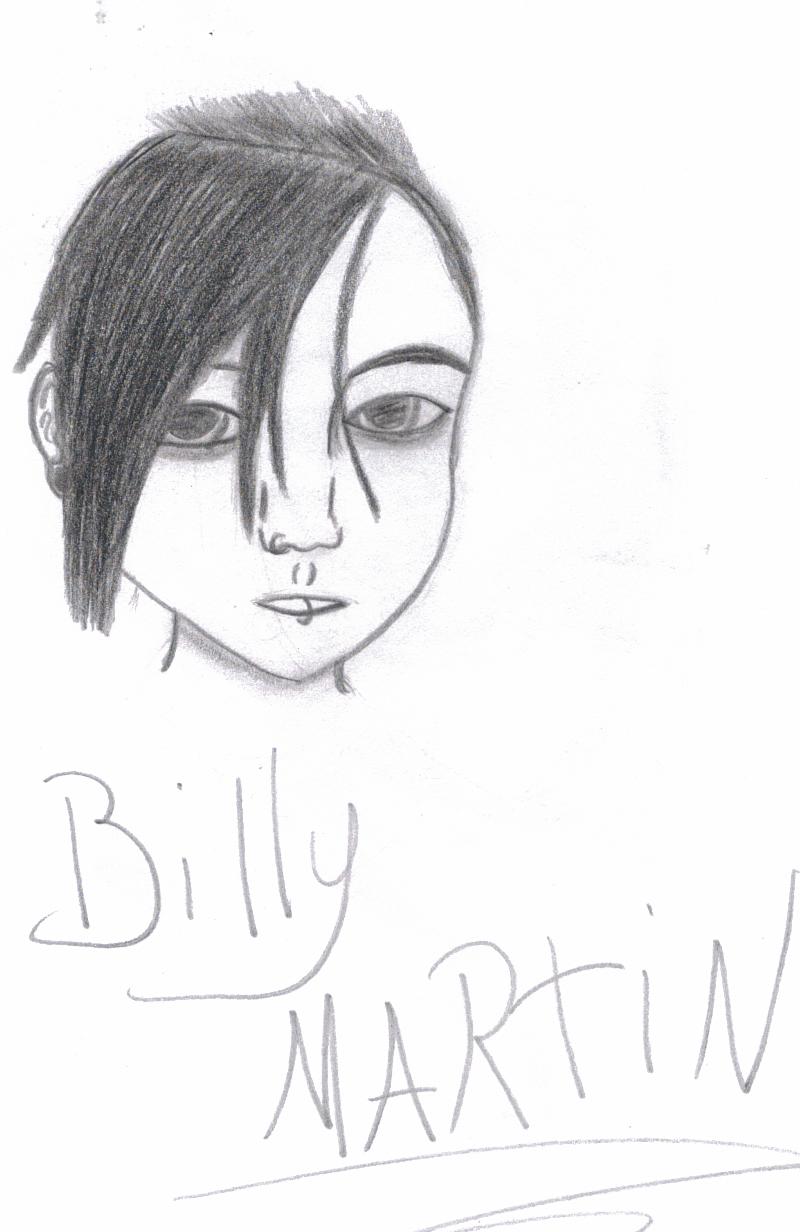my first pic of Billy Martin by Manga4ever