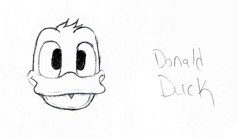 W.I.P.  Donald Duck by Manga4ever