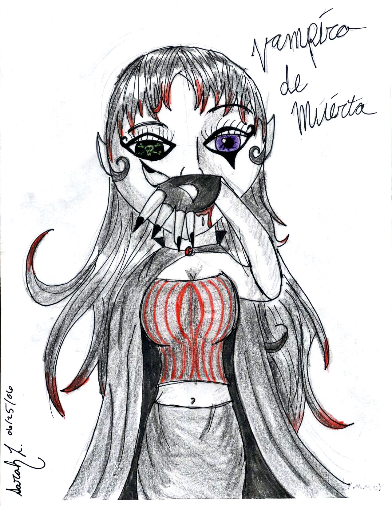 Vampira De Muerta by MangaGoth