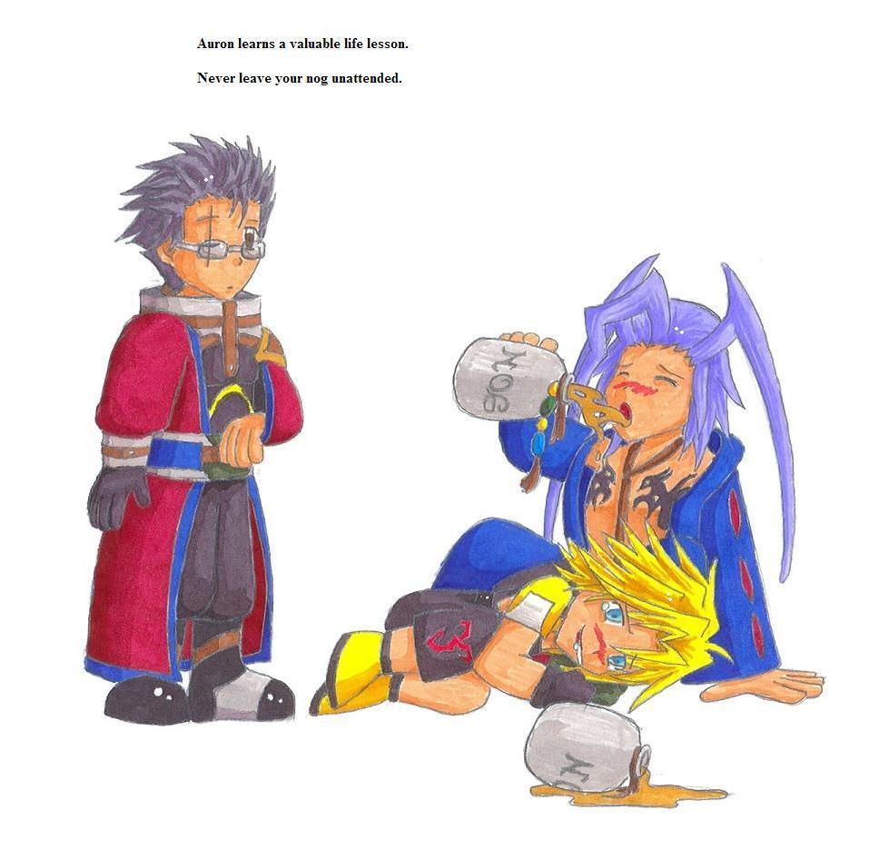Life Lessons With Auron by MangaWhit