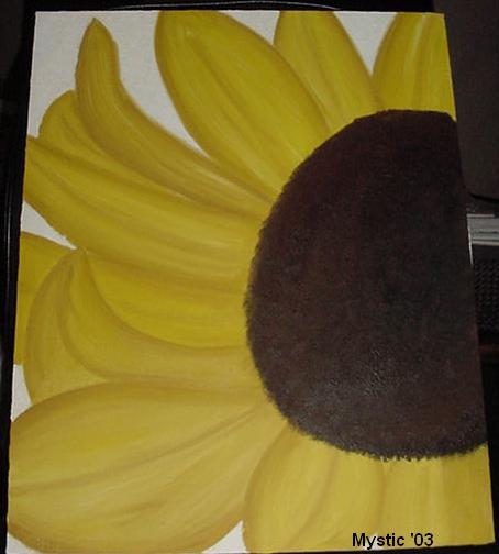 Sunflower Painting by Mangolious_kiwi