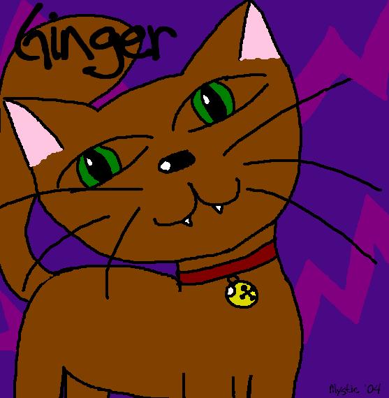 Ginger Kitty! Meow! by Mangolious_kiwi