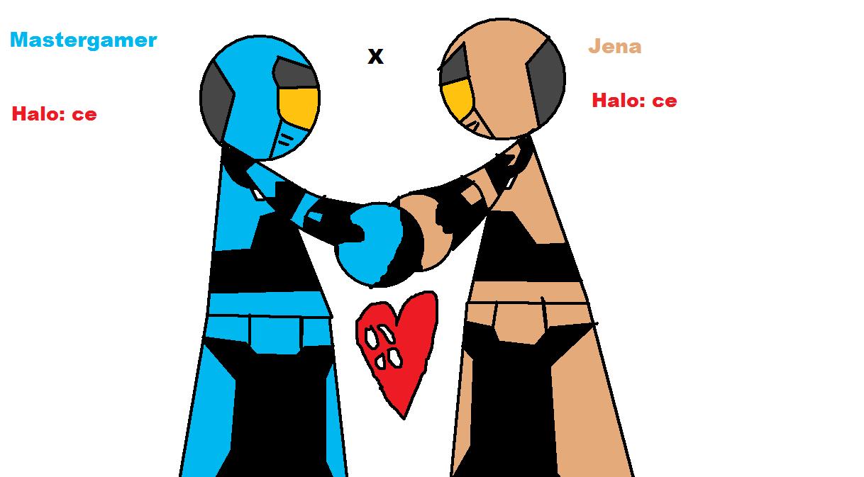 Mastergamer and Jena by Maradara