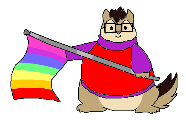 gay flag by MarcoTheChipmunk
