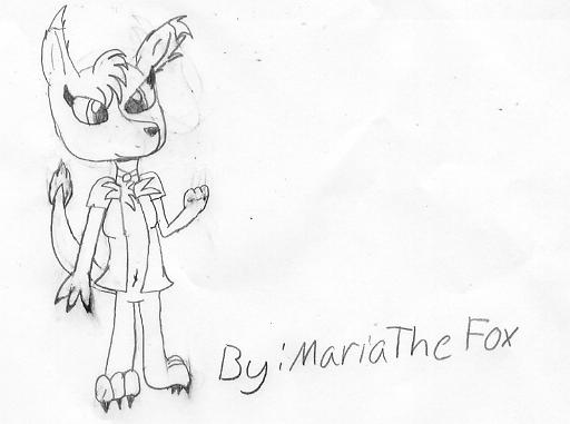 My neopet in sonic style by MariaTheFox