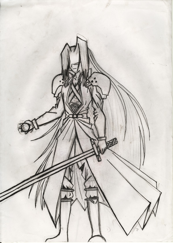 Sephiroth by Marik_and_Bakura_lover