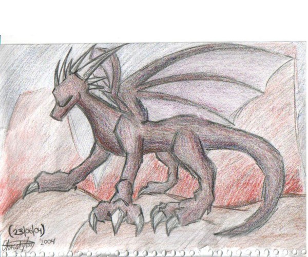 A cool as Dragon by Marik_and_Bakura_lover