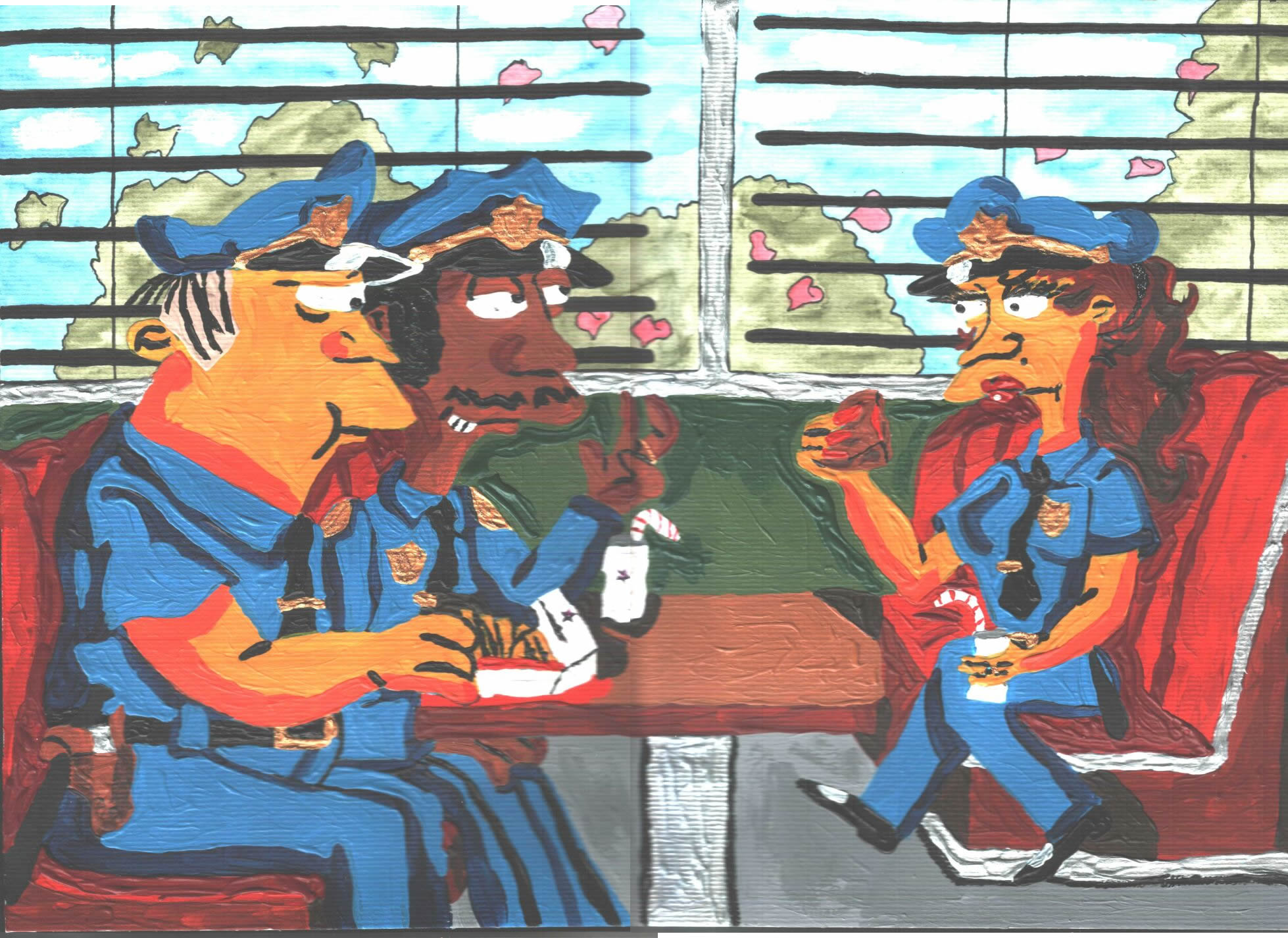 The Cops and me by Marilyn