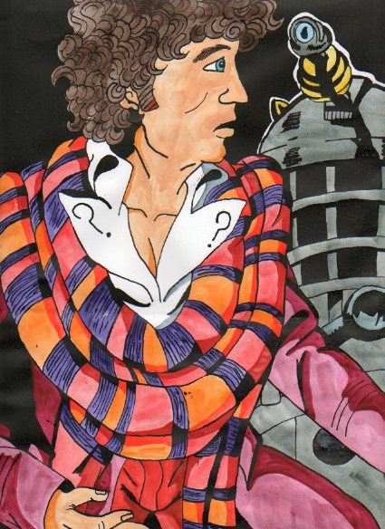 Fourth Doctor_Dalek_color by Marilyn