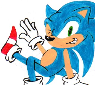 Sonic says: Dance! by Marilyn