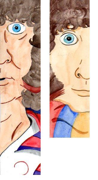 Fourth Doctor Bookmarks by Marilyn