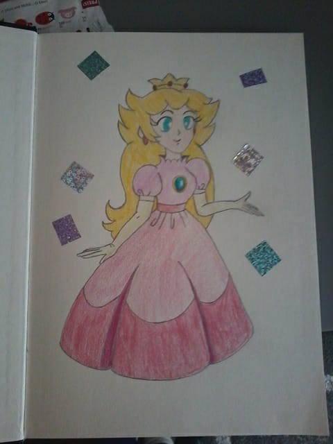 The lovely Princess Peach by Marilyn