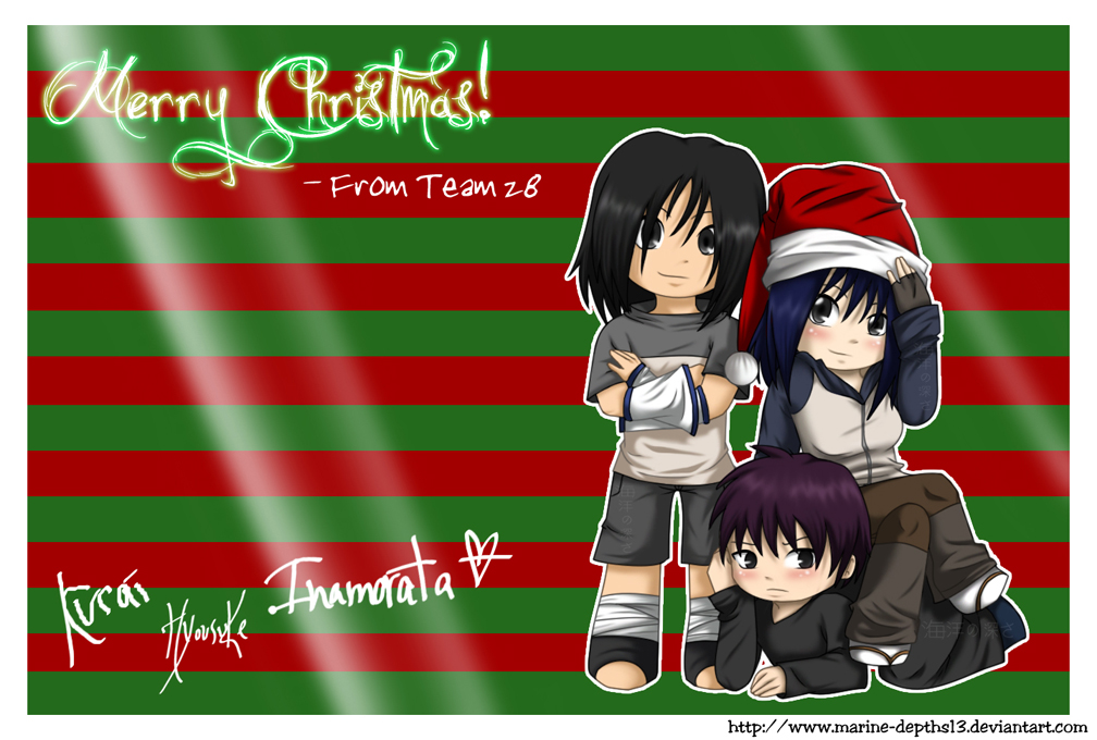 Merry Christmas from Team 28 by Marine_Depths13
