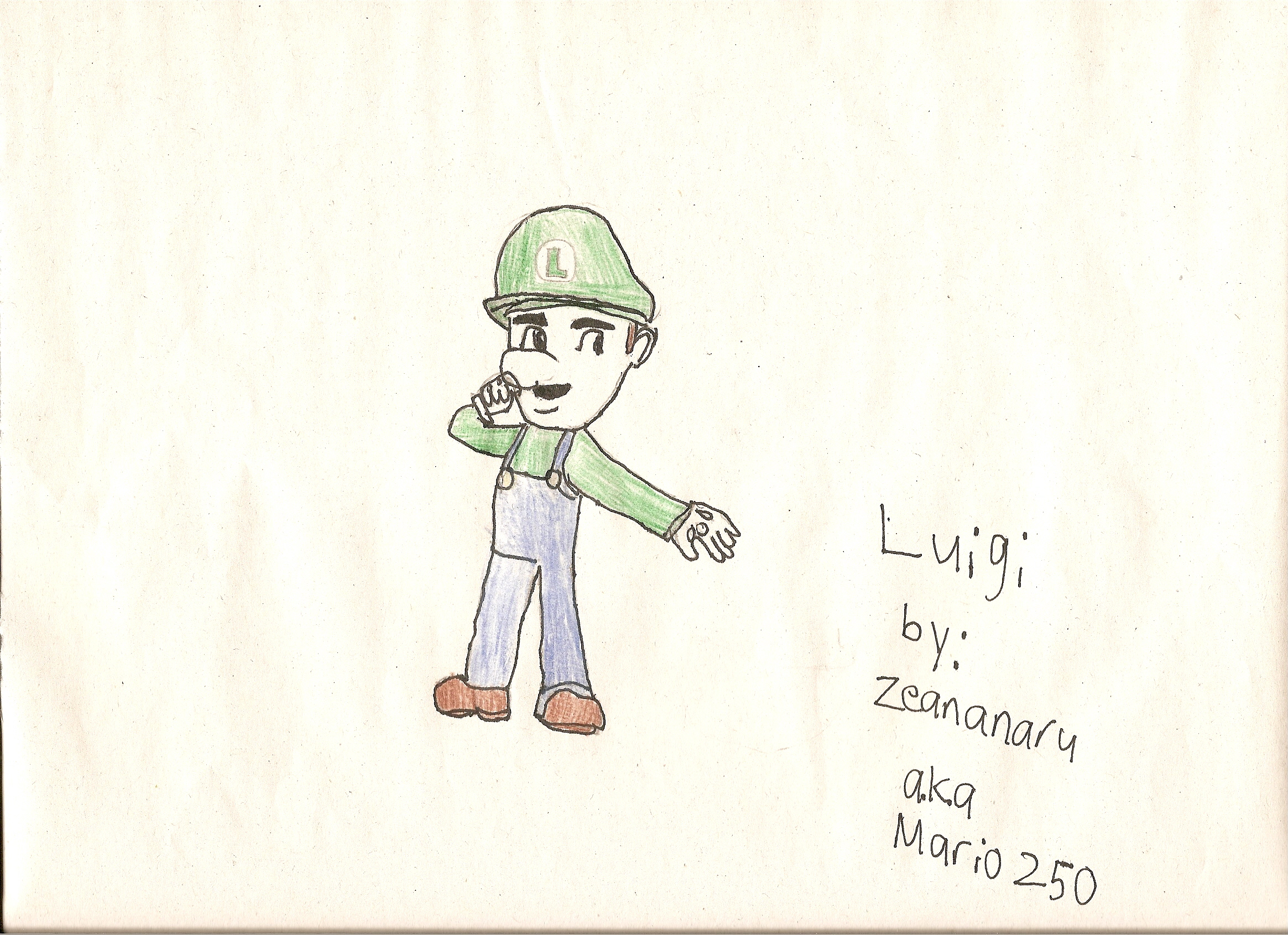 Luigi by Mario250