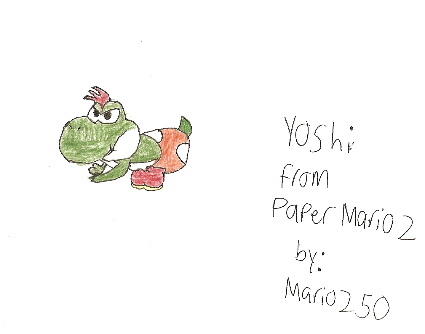 Yoshi by Mario250