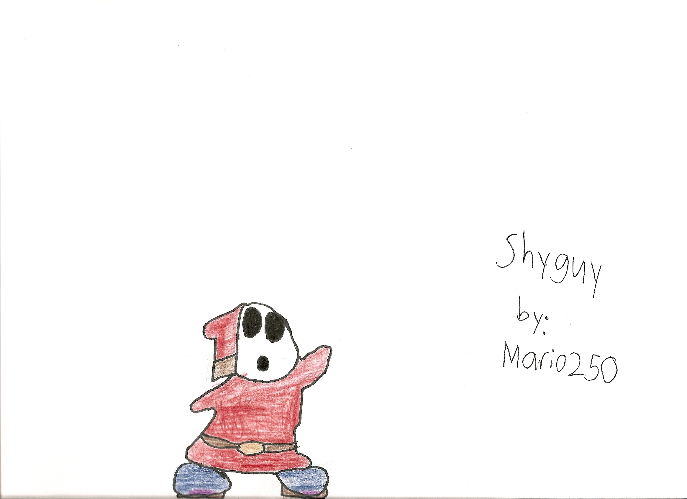 Shy guy by Mario250