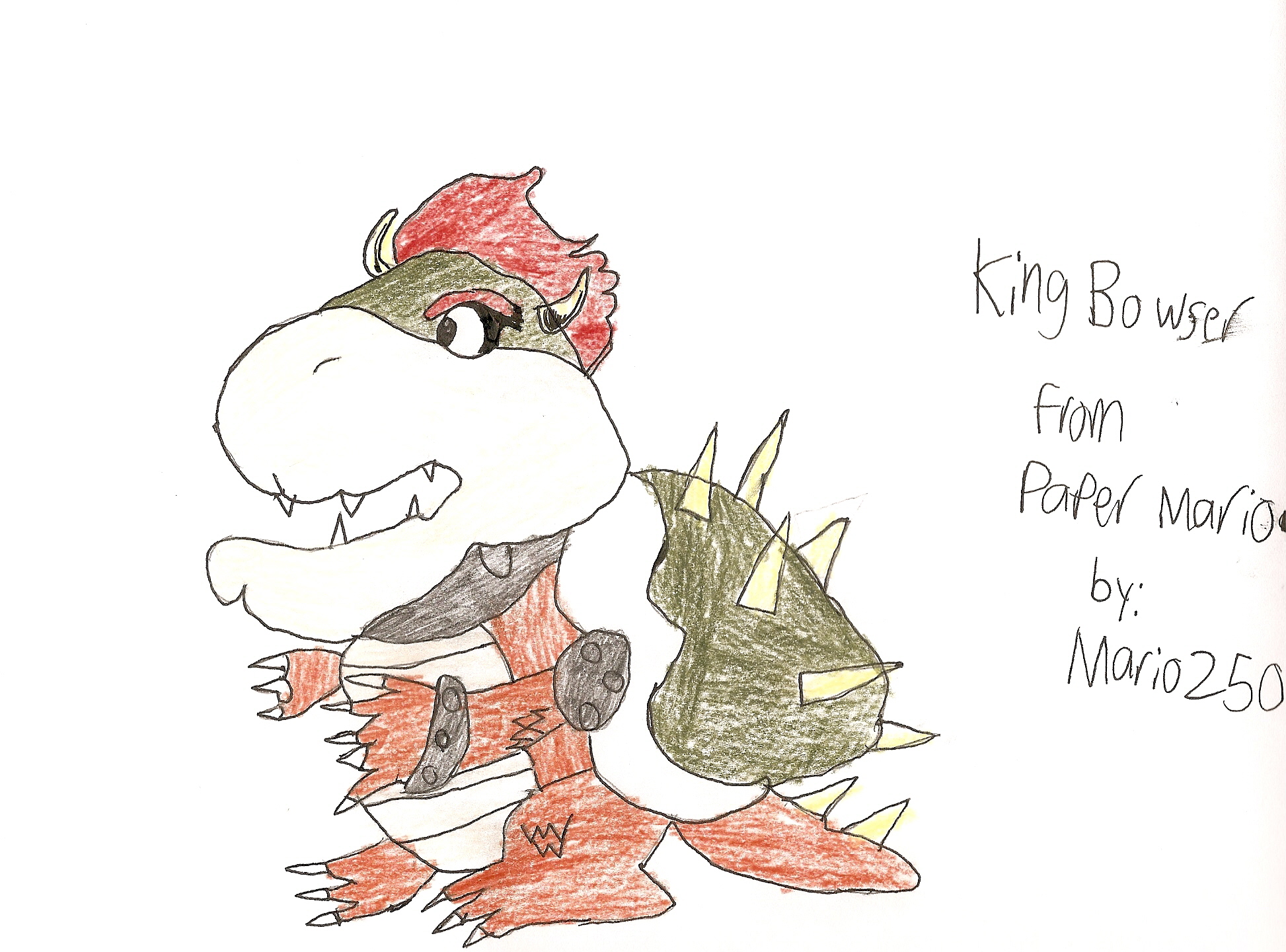 King Bowser by Mario250
