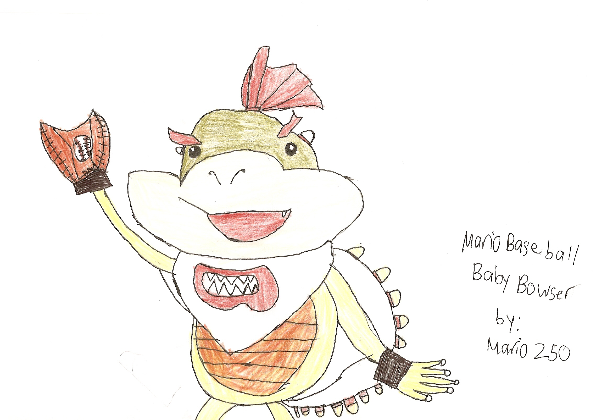 Baby Bowser by Mario250