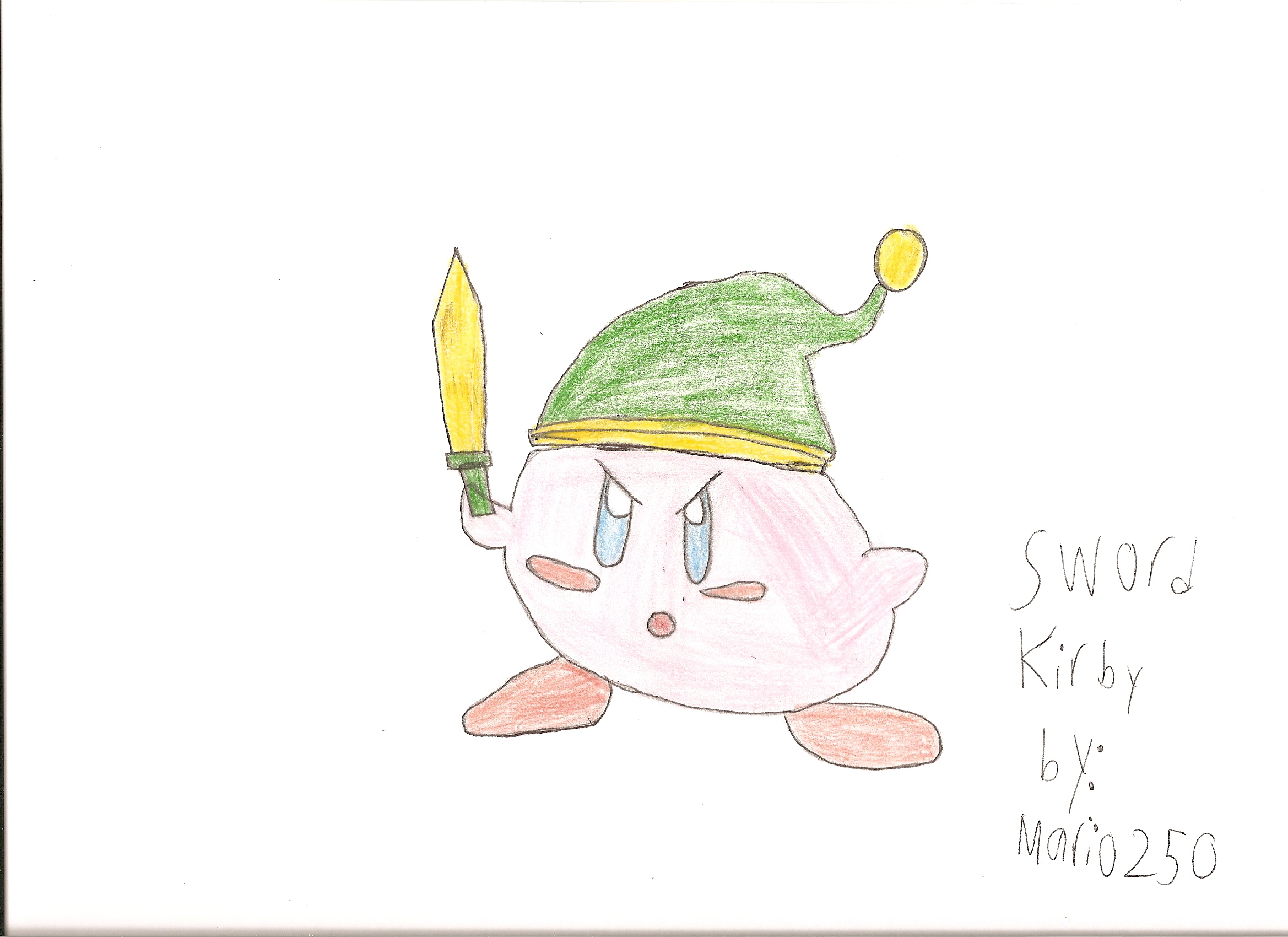 Sword Kirby by Mario250