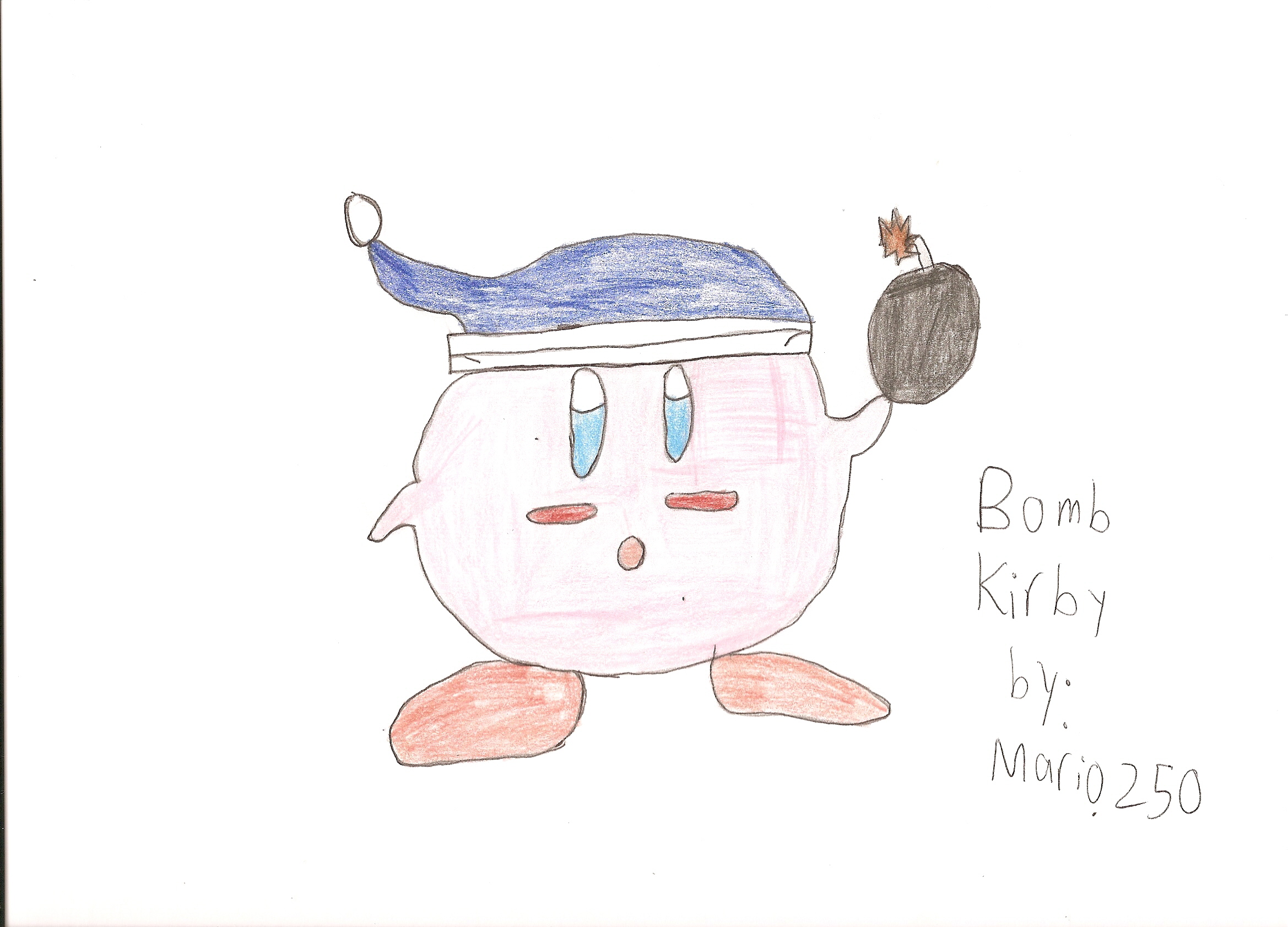 Bomb Kirby by Mario250