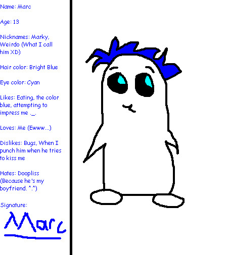 Marc's Profile by MarioSonicHamtaro