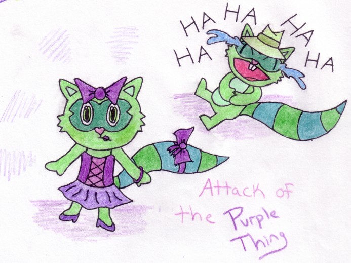 PURPLE THING!!! (for NuttyRulez221) by Mariroth