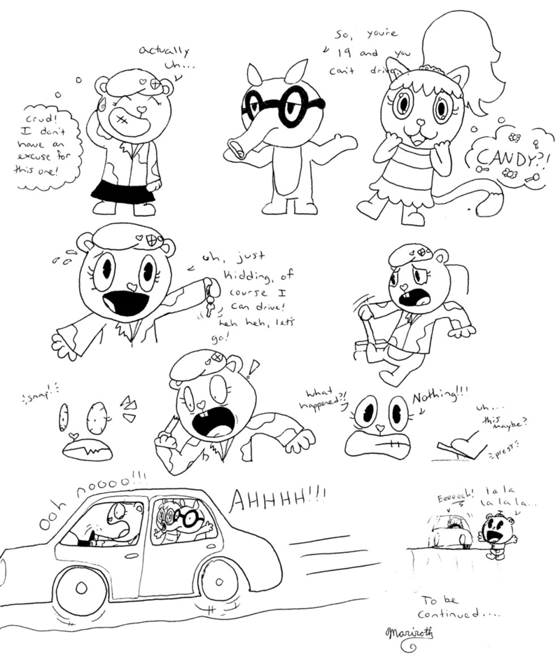 comic - Of course I can drive! by Mariroth
