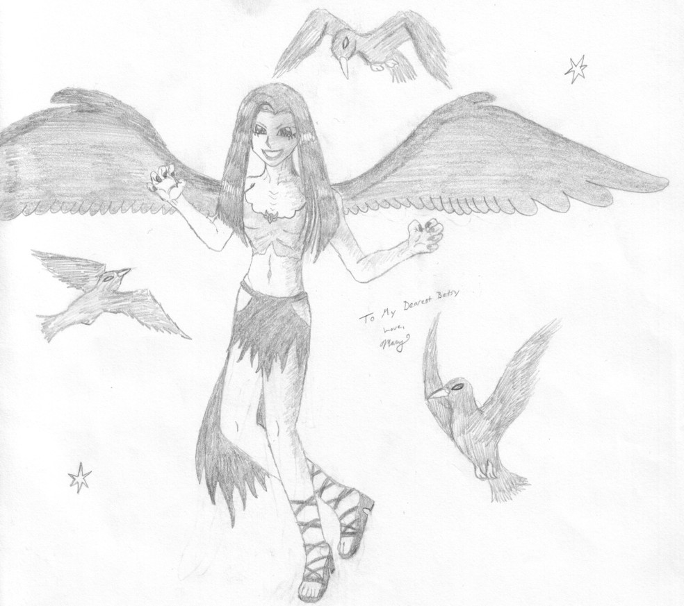 Raven angel by Mariroth